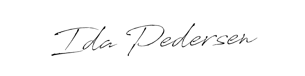 Also You can easily find your signature by using the search form. We will create Ida Pedersen name handwritten signature images for you free of cost using Antro_Vectra sign style. Ida Pedersen signature style 6 images and pictures png