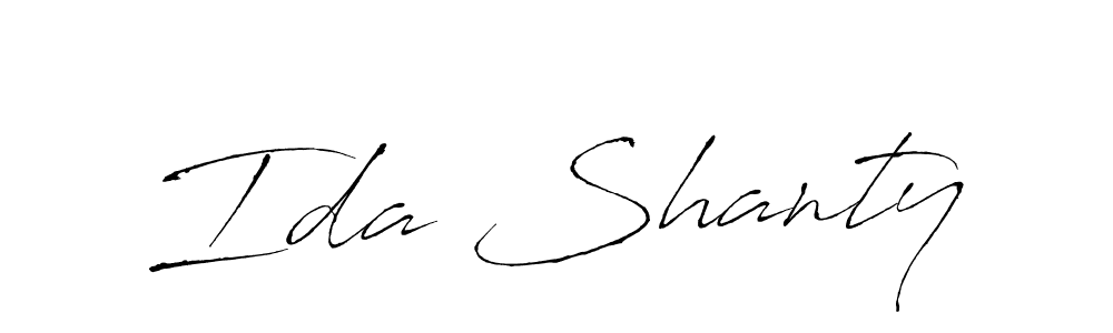 You can use this online signature creator to create a handwritten signature for the name Ida Shanty. This is the best online autograph maker. Ida Shanty signature style 6 images and pictures png
