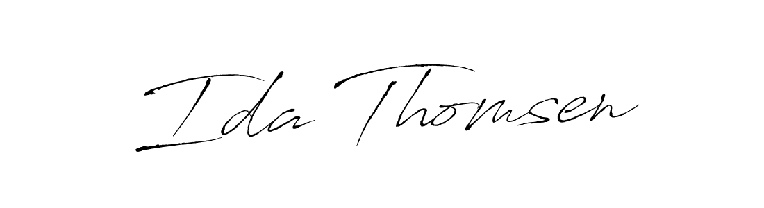 Similarly Antro_Vectra is the best handwritten signature design. Signature creator online .You can use it as an online autograph creator for name Ida Thomsen. Ida Thomsen signature style 6 images and pictures png