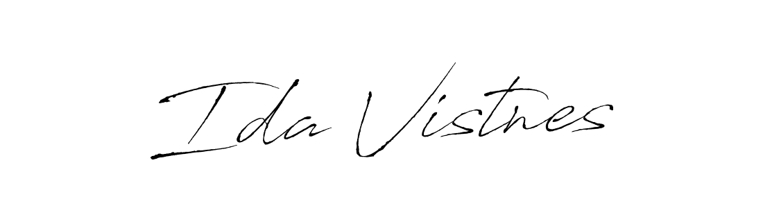 if you are searching for the best signature style for your name Ida Vistnes. so please give up your signature search. here we have designed multiple signature styles  using Antro_Vectra. Ida Vistnes signature style 6 images and pictures png