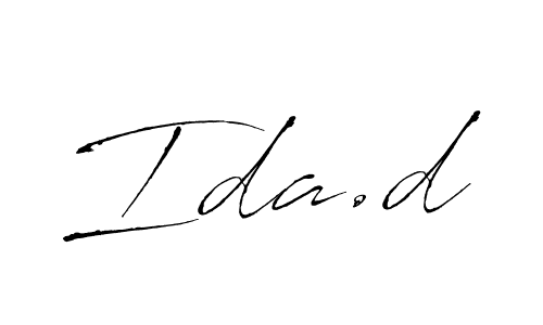 Also You can easily find your signature by using the search form. We will create Ida.d name handwritten signature images for you free of cost using Antro_Vectra sign style. Ida.d signature style 6 images and pictures png