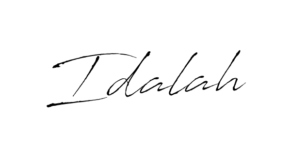 Also You can easily find your signature by using the search form. We will create Idalah name handwritten signature images for you free of cost using Antro_Vectra sign style. Idalah signature style 6 images and pictures png