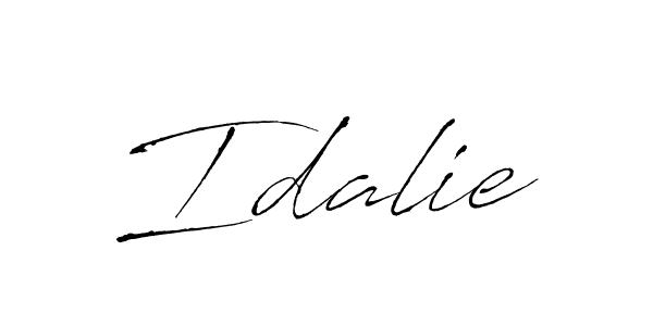 Make a beautiful signature design for name Idalie. Use this online signature maker to create a handwritten signature for free. Idalie signature style 6 images and pictures png