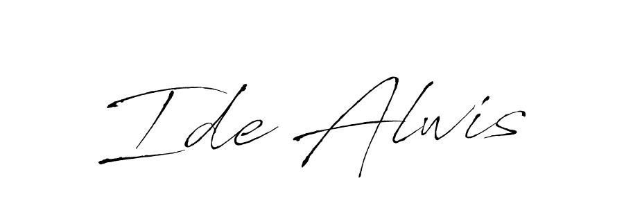 You can use this online signature creator to create a handwritten signature for the name Ide Alwis. This is the best online autograph maker. Ide Alwis signature style 6 images and pictures png