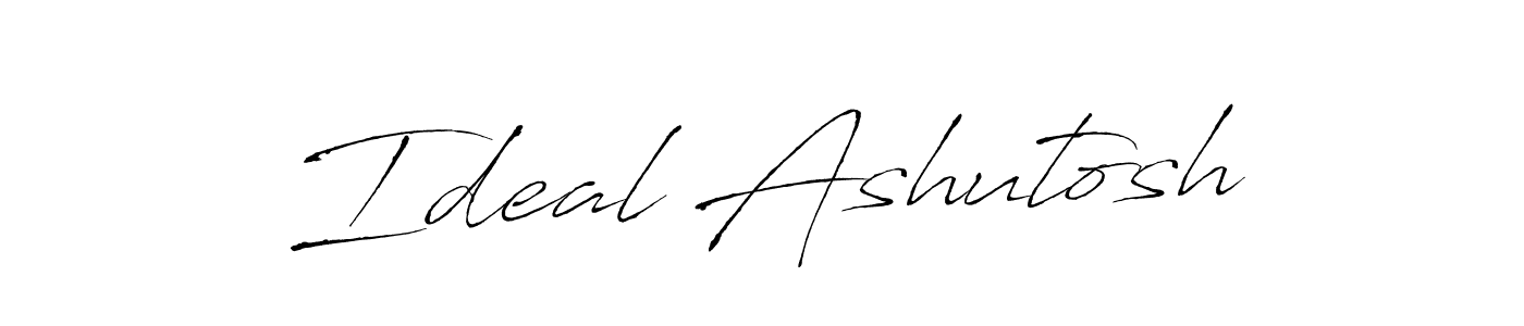 Best and Professional Signature Style for Ideal Ashutosh. Antro_Vectra Best Signature Style Collection. Ideal Ashutosh signature style 6 images and pictures png