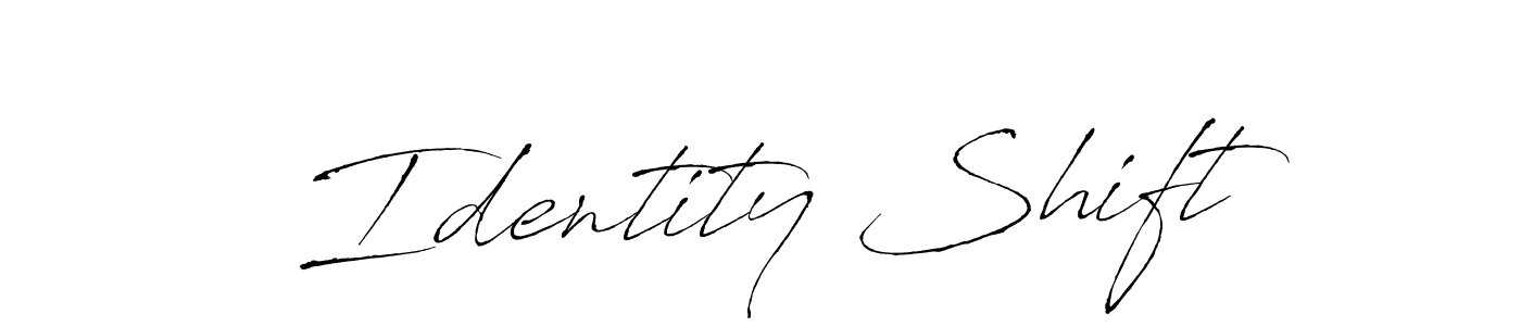 Similarly Antro_Vectra is the best handwritten signature design. Signature creator online .You can use it as an online autograph creator for name Identity Shift. Identity Shift signature style 6 images and pictures png