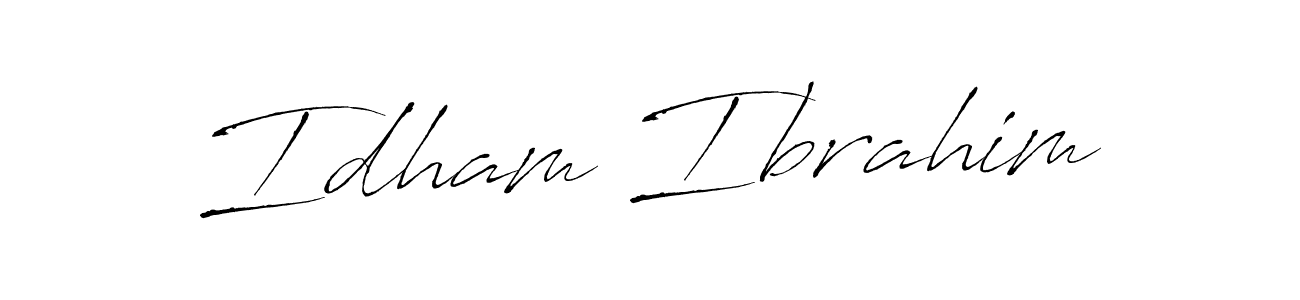 Once you've used our free online signature maker to create your best signature Antro_Vectra style, it's time to enjoy all of the benefits that Idham Ibrahim name signing documents. Idham Ibrahim signature style 6 images and pictures png