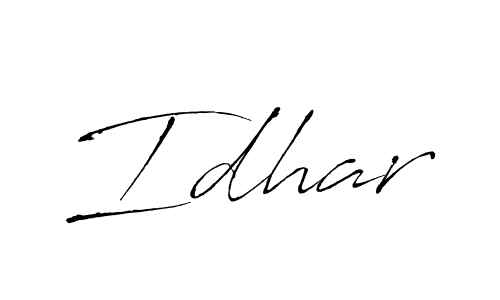 You can use this online signature creator to create a handwritten signature for the name Idhar. This is the best online autograph maker. Idhar signature style 6 images and pictures png