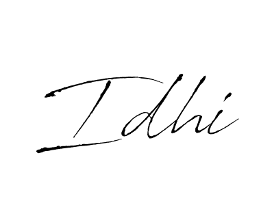 Also You can easily find your signature by using the search form. We will create Idhi name handwritten signature images for you free of cost using Antro_Vectra sign style. Idhi signature style 6 images and pictures png