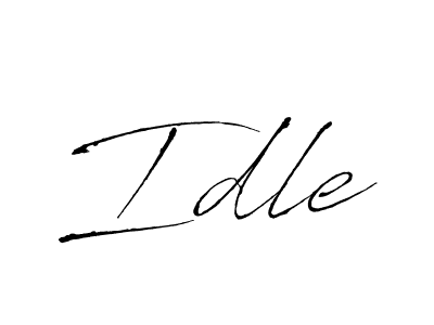 Also You can easily find your signature by using the search form. We will create Idle name handwritten signature images for you free of cost using Antro_Vectra sign style. Idle signature style 6 images and pictures png