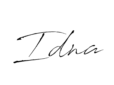 Similarly Antro_Vectra is the best handwritten signature design. Signature creator online .You can use it as an online autograph creator for name Idna. Idna signature style 6 images and pictures png