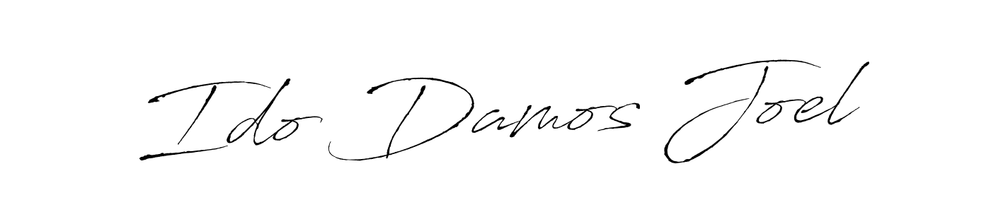 Antro_Vectra is a professional signature style that is perfect for those who want to add a touch of class to their signature. It is also a great choice for those who want to make their signature more unique. Get Ido Damos Joel name to fancy signature for free. Ido Damos Joel signature style 6 images and pictures png