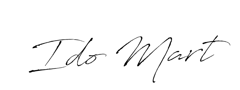 This is the best signature style for the Ido Mart name. Also you like these signature font (Antro_Vectra). Mix name signature. Ido Mart signature style 6 images and pictures png