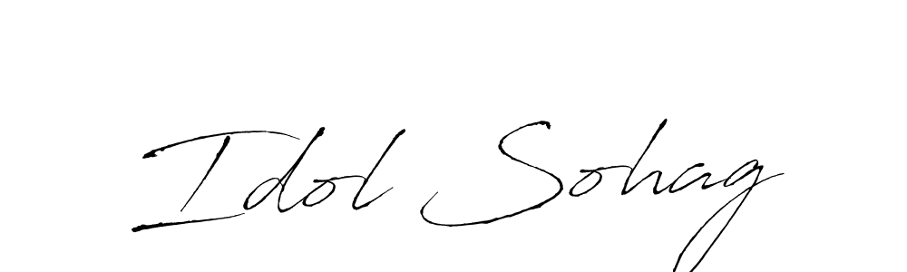 Once you've used our free online signature maker to create your best signature Antro_Vectra style, it's time to enjoy all of the benefits that Idol Sohag name signing documents. Idol Sohag signature style 6 images and pictures png