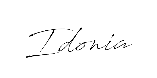 The best way (Antro_Vectra) to make a short signature is to pick only two or three words in your name. The name Idonia include a total of six letters. For converting this name. Idonia signature style 6 images and pictures png