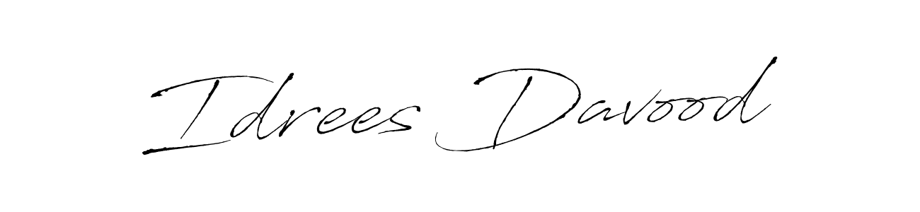 See photos of Idrees Davood official signature by Spectra . Check more albums & portfolios. Read reviews & check more about Antro_Vectra font. Idrees Davood signature style 6 images and pictures png