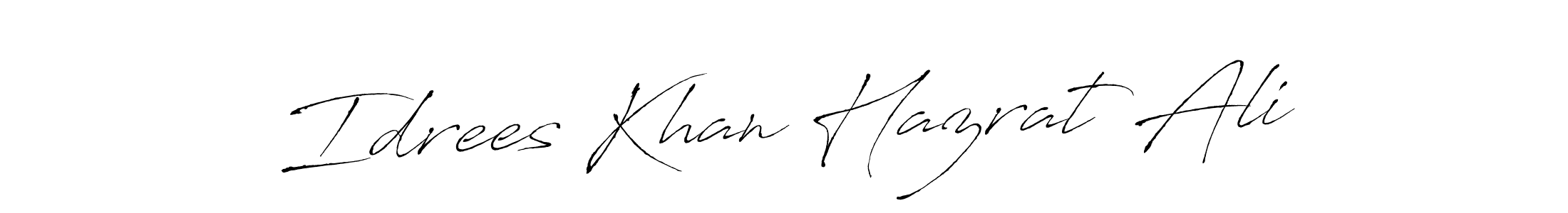You can use this online signature creator to create a handwritten signature for the name Idrees Khan Hazrat Ali. This is the best online autograph maker. Idrees Khan Hazrat Ali signature style 6 images and pictures png