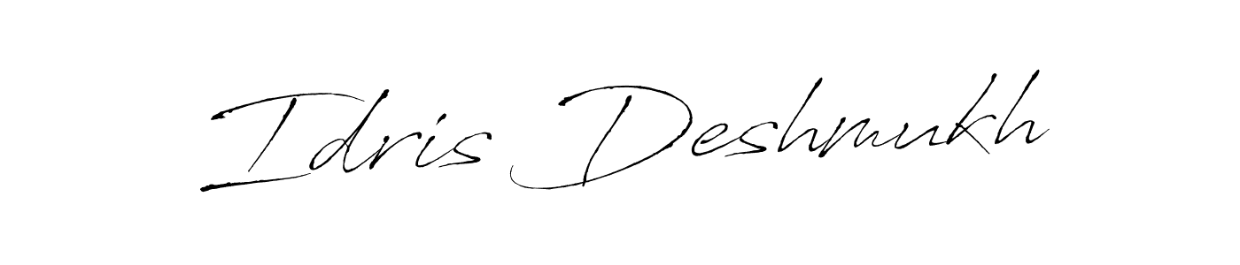 Here are the top 10 professional signature styles for the name Idris Deshmukh. These are the best autograph styles you can use for your name. Idris Deshmukh signature style 6 images and pictures png