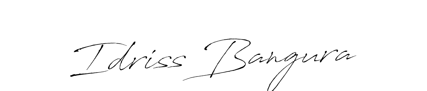 Here are the top 10 professional signature styles for the name Idriss Bangura. These are the best autograph styles you can use for your name. Idriss Bangura signature style 6 images and pictures png