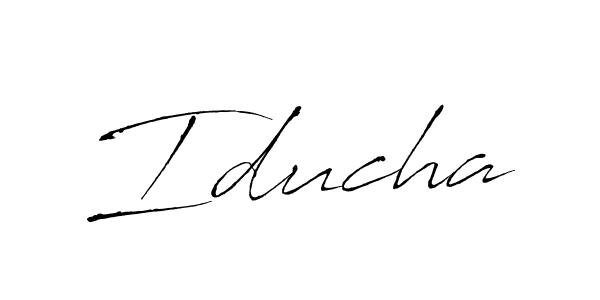 Best and Professional Signature Style for Iducha. Antro_Vectra Best Signature Style Collection. Iducha signature style 6 images and pictures png