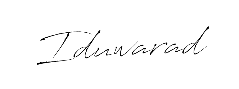 Also we have Iduwarad name is the best signature style. Create professional handwritten signature collection using Antro_Vectra autograph style. Iduwarad signature style 6 images and pictures png