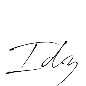 See photos of Idz official signature by Spectra . Check more albums & portfolios. Read reviews & check more about Antro_Vectra font. Idz signature style 6 images and pictures png