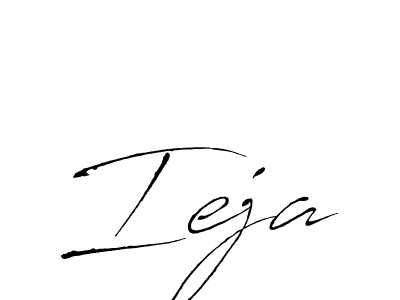 Once you've used our free online signature maker to create your best signature Antro_Vectra style, it's time to enjoy all of the benefits that Ieja name signing documents. Ieja signature style 6 images and pictures png