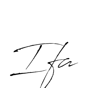 How to make Ifa name signature. Use Antro_Vectra style for creating short signs online. This is the latest handwritten sign. Ifa signature style 6 images and pictures png