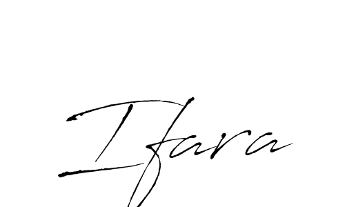Ifara stylish signature style. Best Handwritten Sign (Antro_Vectra) for my name. Handwritten Signature Collection Ideas for my name Ifara. Ifara signature style 6 images and pictures png