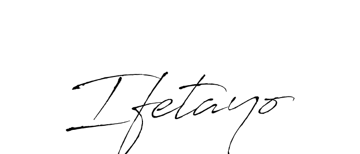 Antro_Vectra is a professional signature style that is perfect for those who want to add a touch of class to their signature. It is also a great choice for those who want to make their signature more unique. Get Ifetayo name to fancy signature for free. Ifetayo signature style 6 images and pictures png