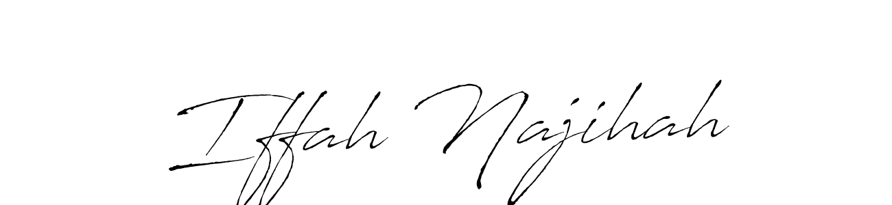 Best and Professional Signature Style for Iffah Najihah. Antro_Vectra Best Signature Style Collection. Iffah Najihah signature style 6 images and pictures png