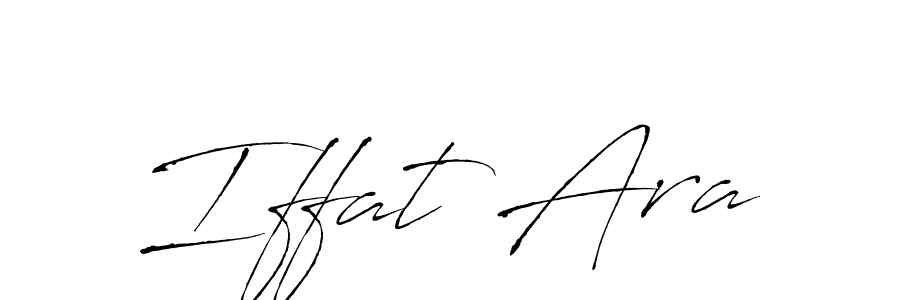 You can use this online signature creator to create a handwritten signature for the name Iffat Ara. This is the best online autograph maker. Iffat Ara signature style 6 images and pictures png