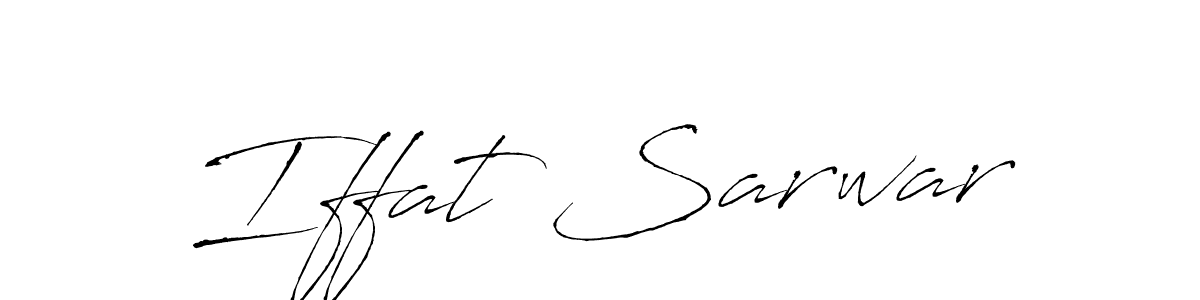 It looks lik you need a new signature style for name Iffat Sarwar. Design unique handwritten (Antro_Vectra) signature with our free signature maker in just a few clicks. Iffat Sarwar signature style 6 images and pictures png