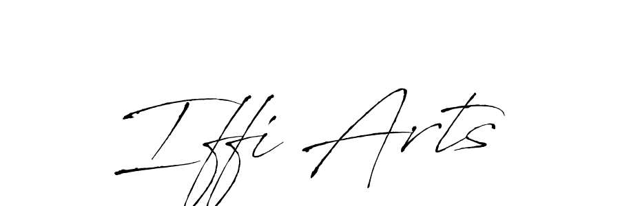 This is the best signature style for the Iffi Arts name. Also you like these signature font (Antro_Vectra). Mix name signature. Iffi Arts signature style 6 images and pictures png