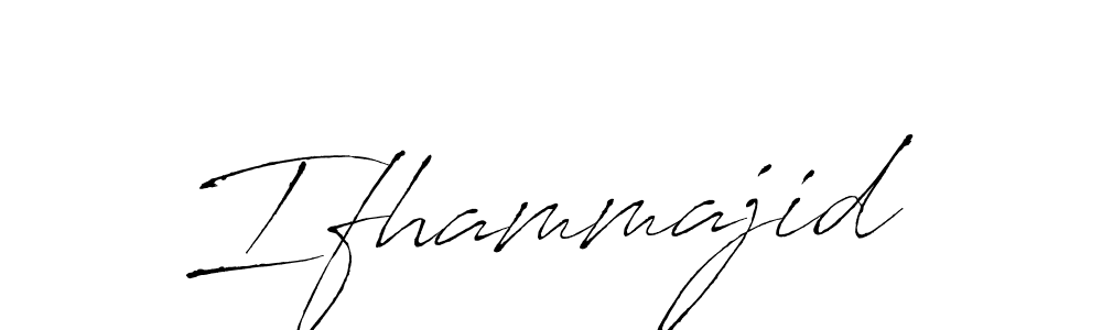 Create a beautiful signature design for name Ifhammajid. With this signature (Antro_Vectra) fonts, you can make a handwritten signature for free. Ifhammajid signature style 6 images and pictures png