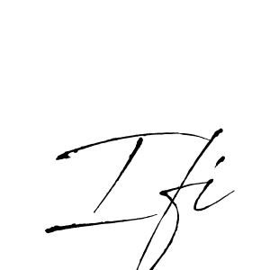 Also we have Ifi name is the best signature style. Create professional handwritten signature collection using Antro_Vectra autograph style. Ifi signature style 6 images and pictures png
