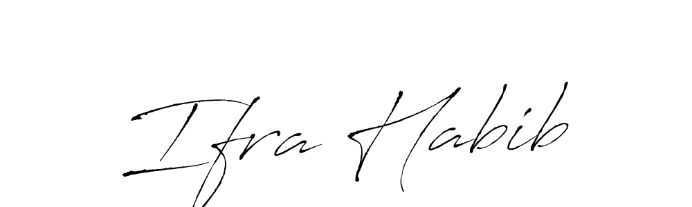 Here are the top 10 professional signature styles for the name Ifra Habib. These are the best autograph styles you can use for your name. Ifra Habib signature style 6 images and pictures png