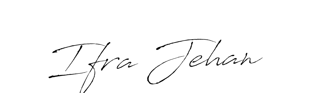 This is the best signature style for the Ifra Jehan name. Also you like these signature font (Antro_Vectra). Mix name signature. Ifra Jehan signature style 6 images and pictures png