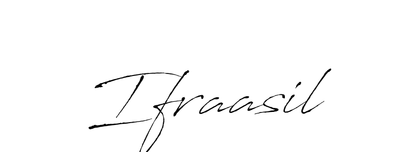 Create a beautiful signature design for name Ifraasil. With this signature (Antro_Vectra) fonts, you can make a handwritten signature for free. Ifraasil signature style 6 images and pictures png