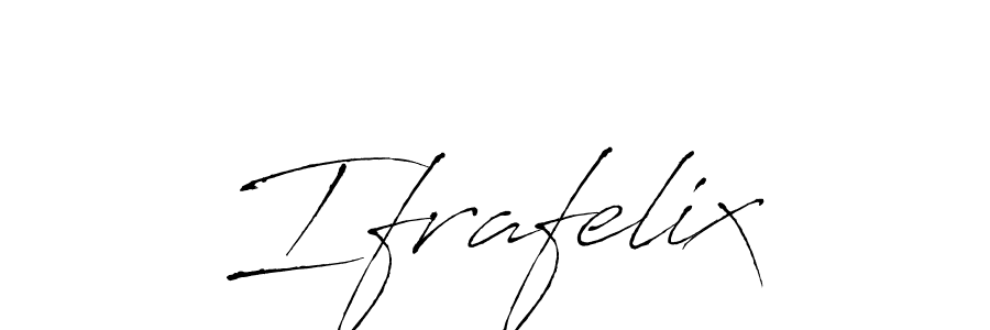 Create a beautiful signature design for name Ifrafelix. With this signature (Antro_Vectra) fonts, you can make a handwritten signature for free. Ifrafelix signature style 6 images and pictures png