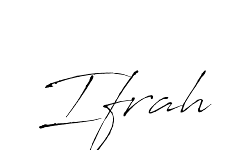 Once you've used our free online signature maker to create your best signature Antro_Vectra style, it's time to enjoy all of the benefits that Ifrah name signing documents. Ifrah signature style 6 images and pictures png