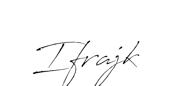 This is the best signature style for the Ifrajk name. Also you like these signature font (Antro_Vectra). Mix name signature. Ifrajk signature style 6 images and pictures png