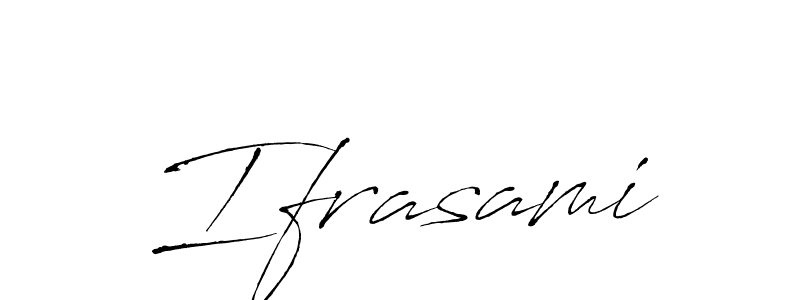 Ifrasami stylish signature style. Best Handwritten Sign (Antro_Vectra) for my name. Handwritten Signature Collection Ideas for my name Ifrasami. Ifrasami signature style 6 images and pictures png
