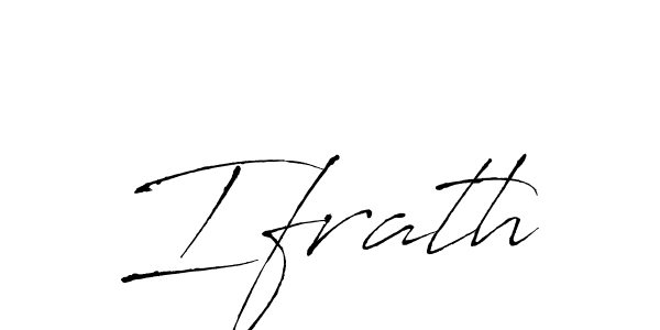 How to Draw Ifrath signature style? Antro_Vectra is a latest design signature styles for name Ifrath. Ifrath signature style 6 images and pictures png