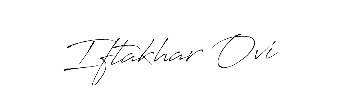 if you are searching for the best signature style for your name Iftakhar Ovi. so please give up your signature search. here we have designed multiple signature styles  using Antro_Vectra. Iftakhar Ovi signature style 6 images and pictures png