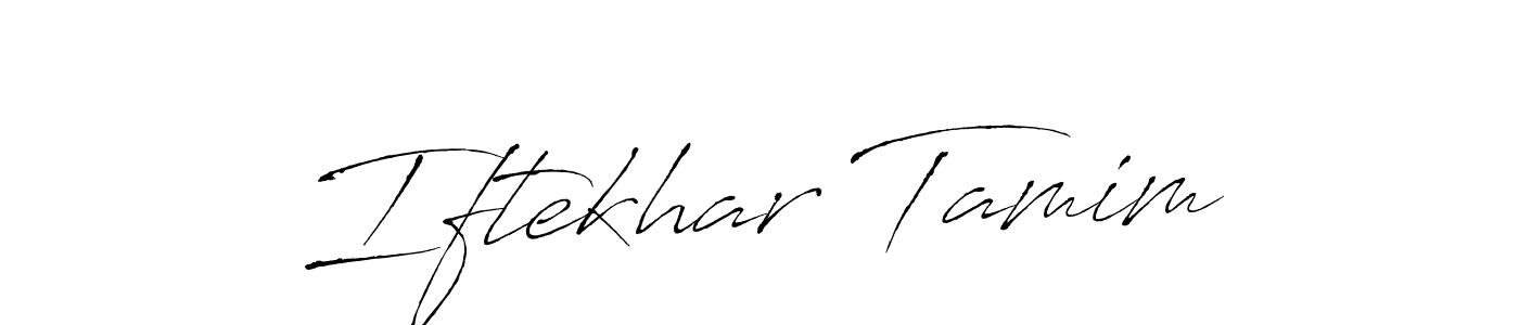 Also You can easily find your signature by using the search form. We will create Iftekhar Tamim name handwritten signature images for you free of cost using Antro_Vectra sign style. Iftekhar Tamim signature style 6 images and pictures png