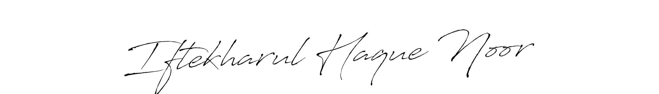 Also we have Iftekharul Haque Noor name is the best signature style. Create professional handwritten signature collection using Antro_Vectra autograph style. Iftekharul Haque Noor signature style 6 images and pictures png