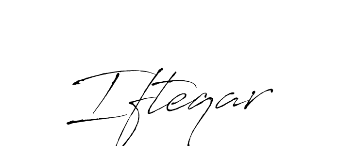 Also we have Ifteqar name is the best signature style. Create professional handwritten signature collection using Antro_Vectra autograph style. Ifteqar signature style 6 images and pictures png