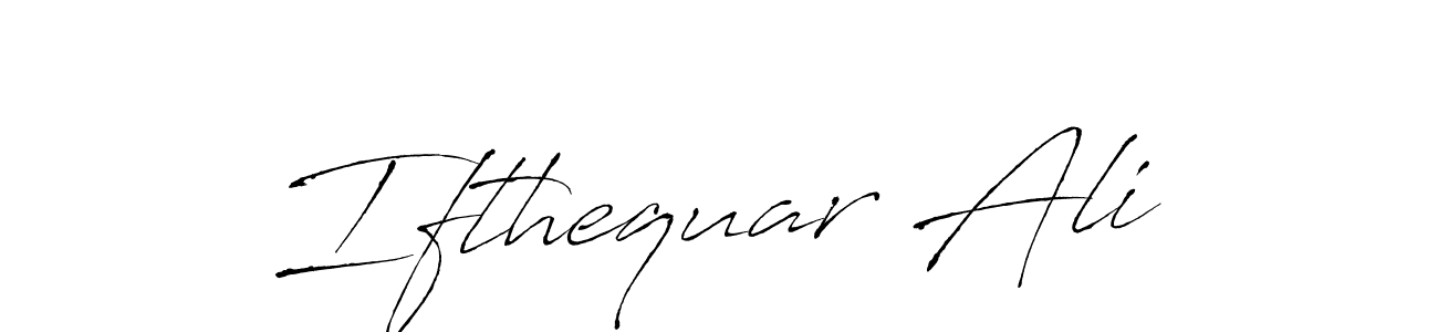 Make a beautiful signature design for name Ifthequar Ali. Use this online signature maker to create a handwritten signature for free. Ifthequar Ali signature style 6 images and pictures png