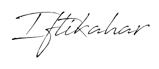 Once you've used our free online signature maker to create your best signature Antro_Vectra style, it's time to enjoy signing your documents with Iftikahar name. Iftikahar signature style 6 images and pictures png